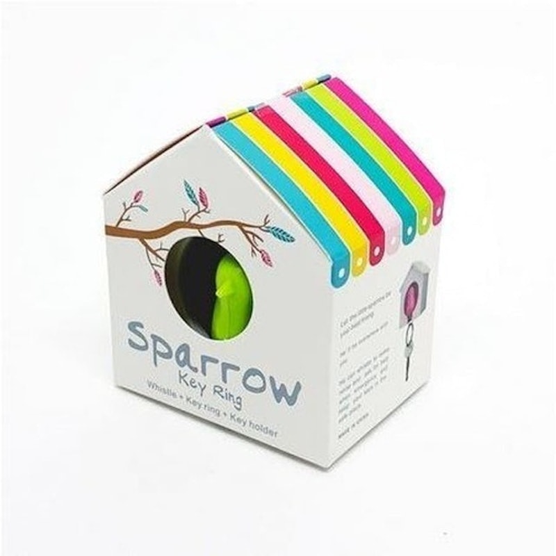 Porta-Chaves e Chaveiro Passarinho Sparrow Key Ring 2