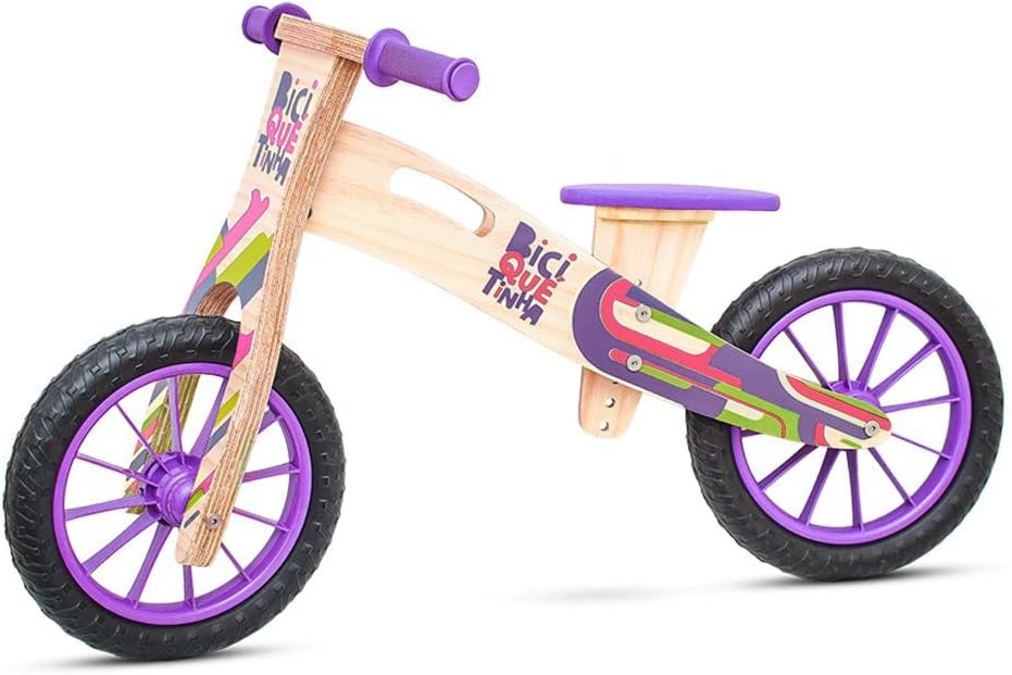 Bicicleta de Equilíbrio Coloridinha Biciquetinha 1