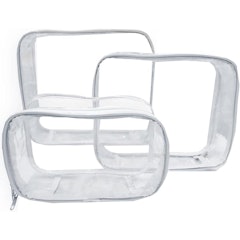 Organizador Transparente Kit 3 Peças
