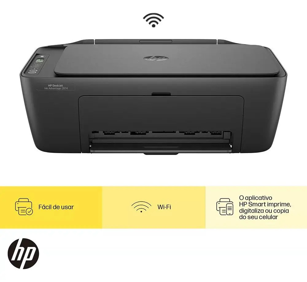 Impressora Multifuncional HP DeskJet Ink Advantage 2874 2