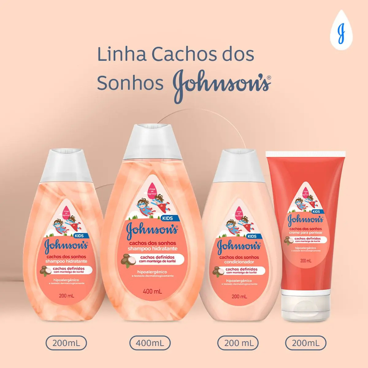 Shampoo Johnson's Cachos dos Sonhos 4
