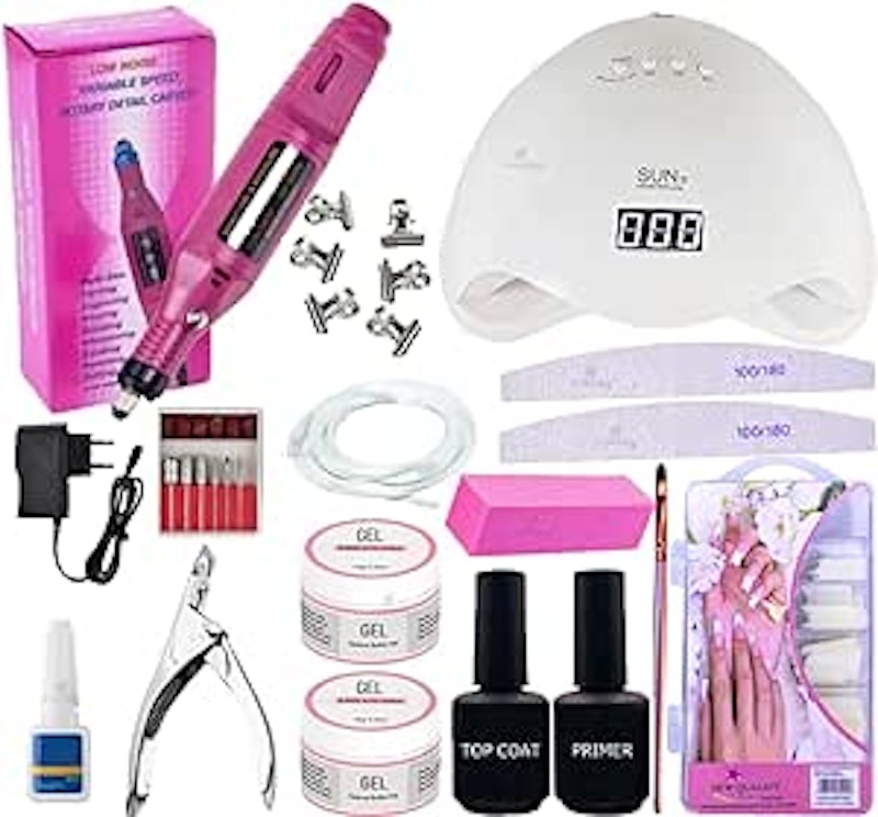 Kit Unhas de Gel Alongamento Fácil Cabine Completo Algortimo Vendas 1