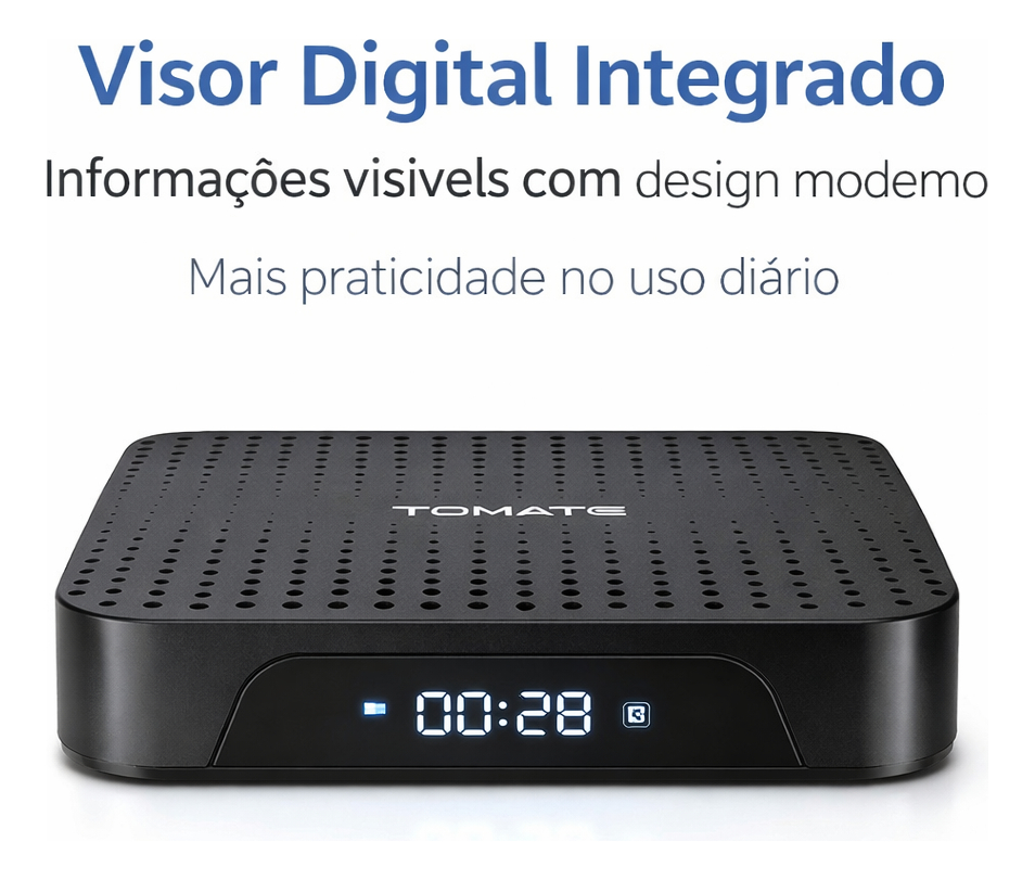 Smart TV Box 4K Ultra HD Tomate 4