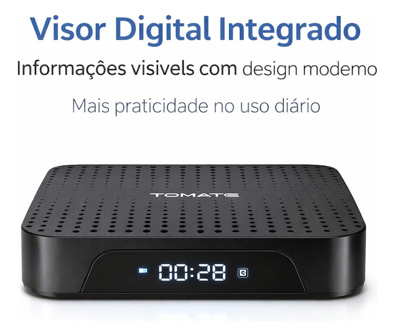 Smart TV Box 4K Ultra HD Tomate 4
