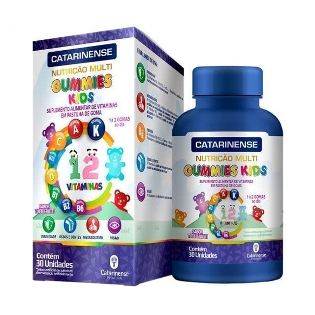 Polivitamínico Gummies Kids Catarinense Nutrição Multi 2
