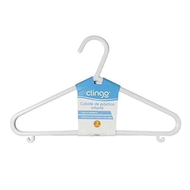 Kit Cabide Infantil Basic (Branco) 1