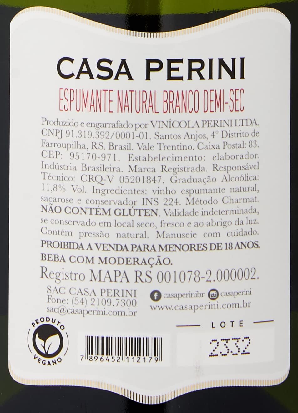 Espumante Demi-Sec Casa Perini 3