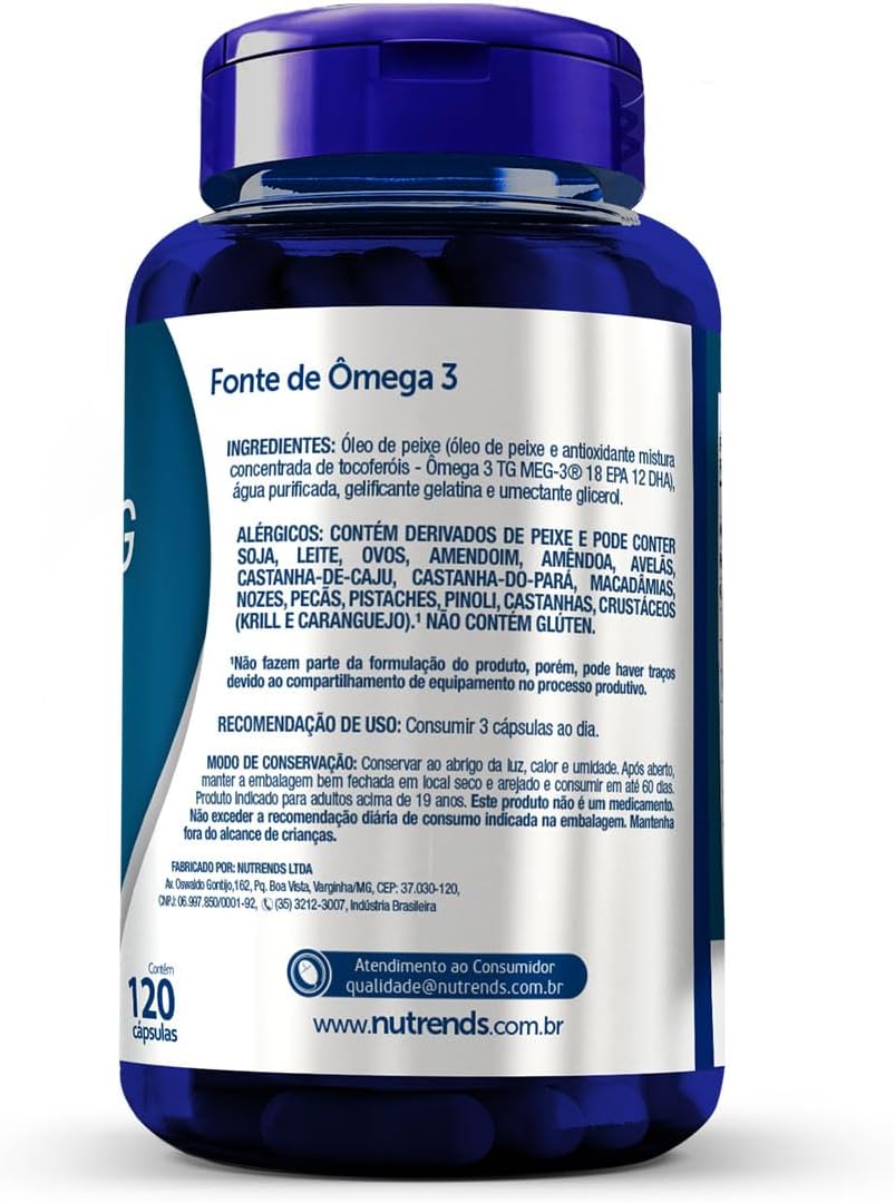 Ômega 3 TG MEG-3 Nutrends 2