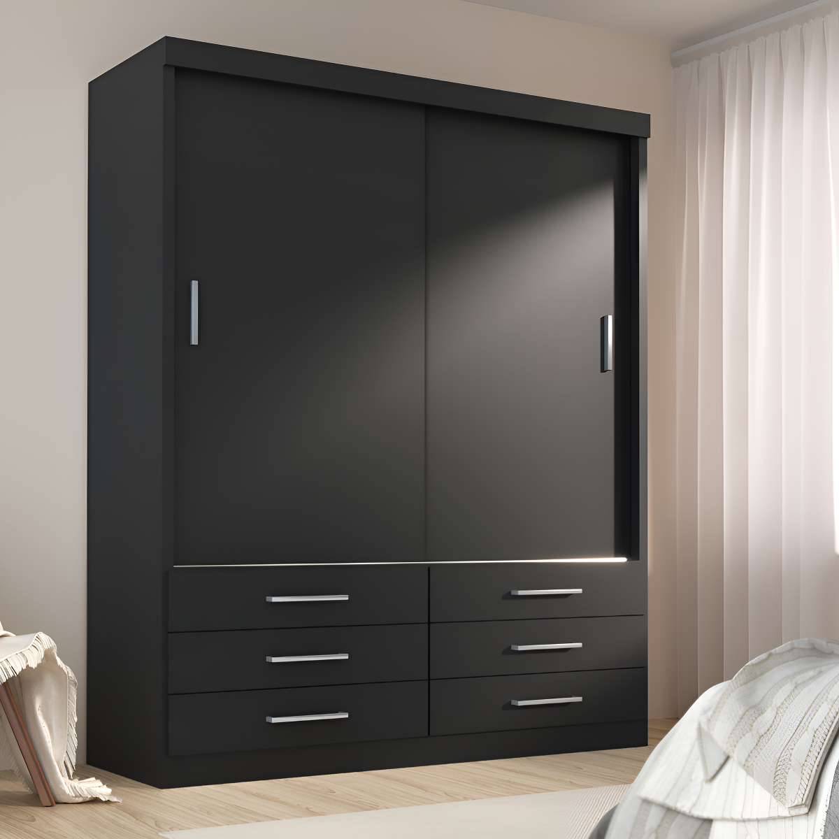 Guarda-Roupa Capri 2 Portas de Correr 5
