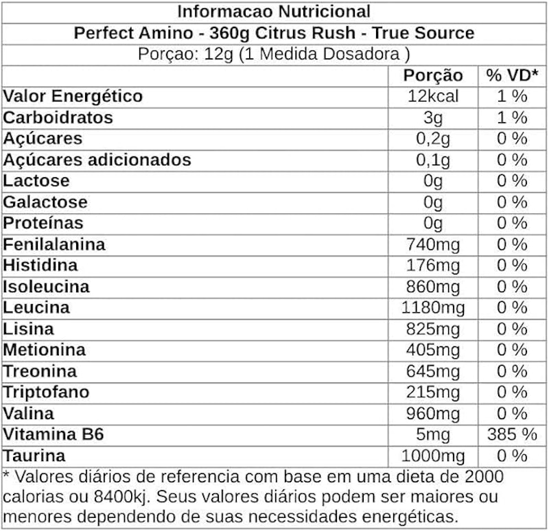 Perfect Amino 360 g 2