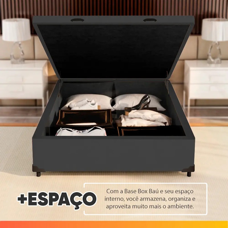 Cama Box com Baú Casal Prince 4