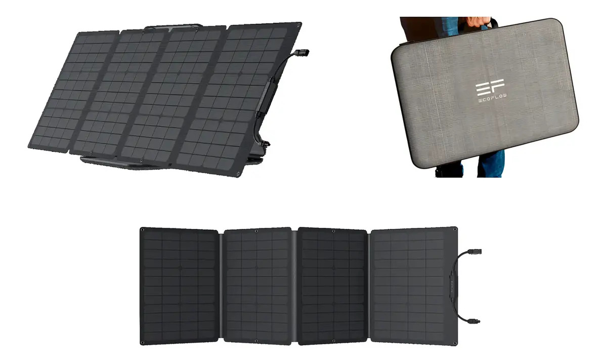 Painel Solar Portátil de 110 W EcoFlow 2