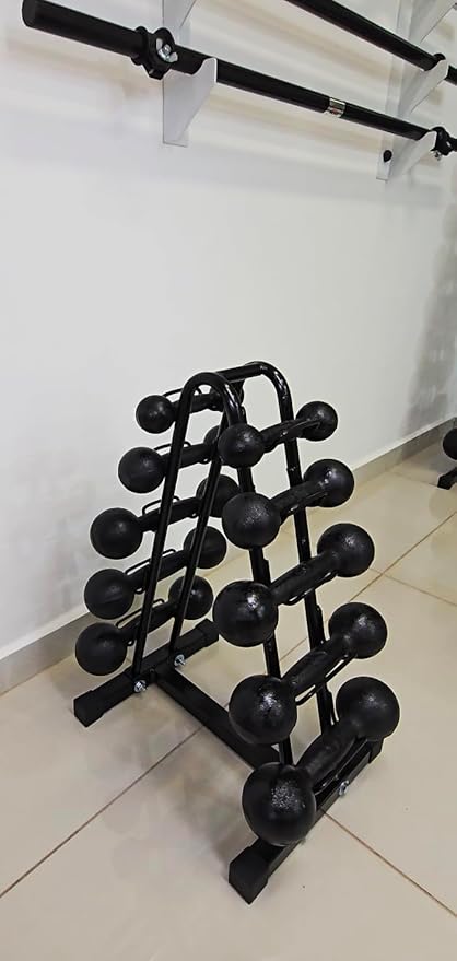 Expositor para Halteres Pares Moderno Metal 4