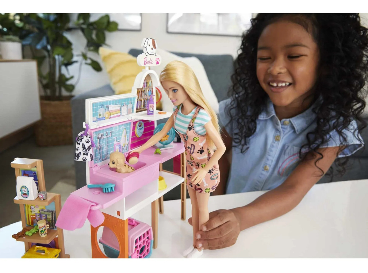 Barbie Conjunto de Brinquedo Loja de Animais 5