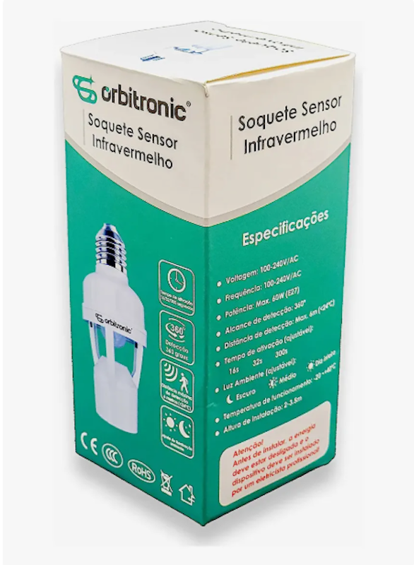 Soquete Sensor Infravermelho 1