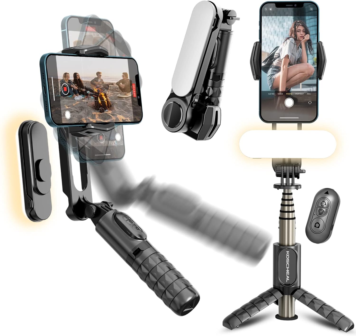Estabilizador de Celular com Controle Koscheal 1