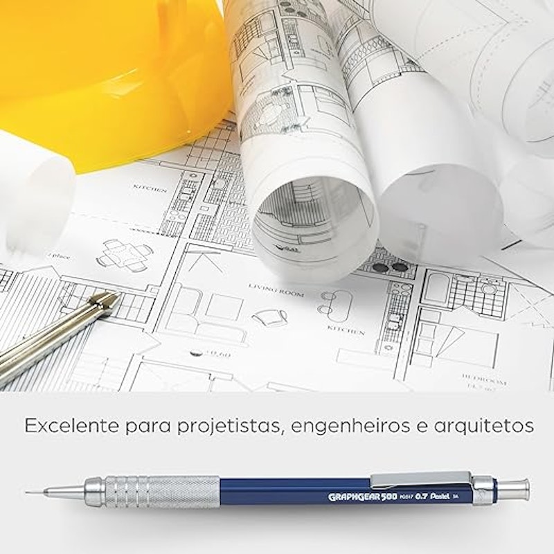 Lapiseira Graphgear 500 Pentel 0.3 mm 5