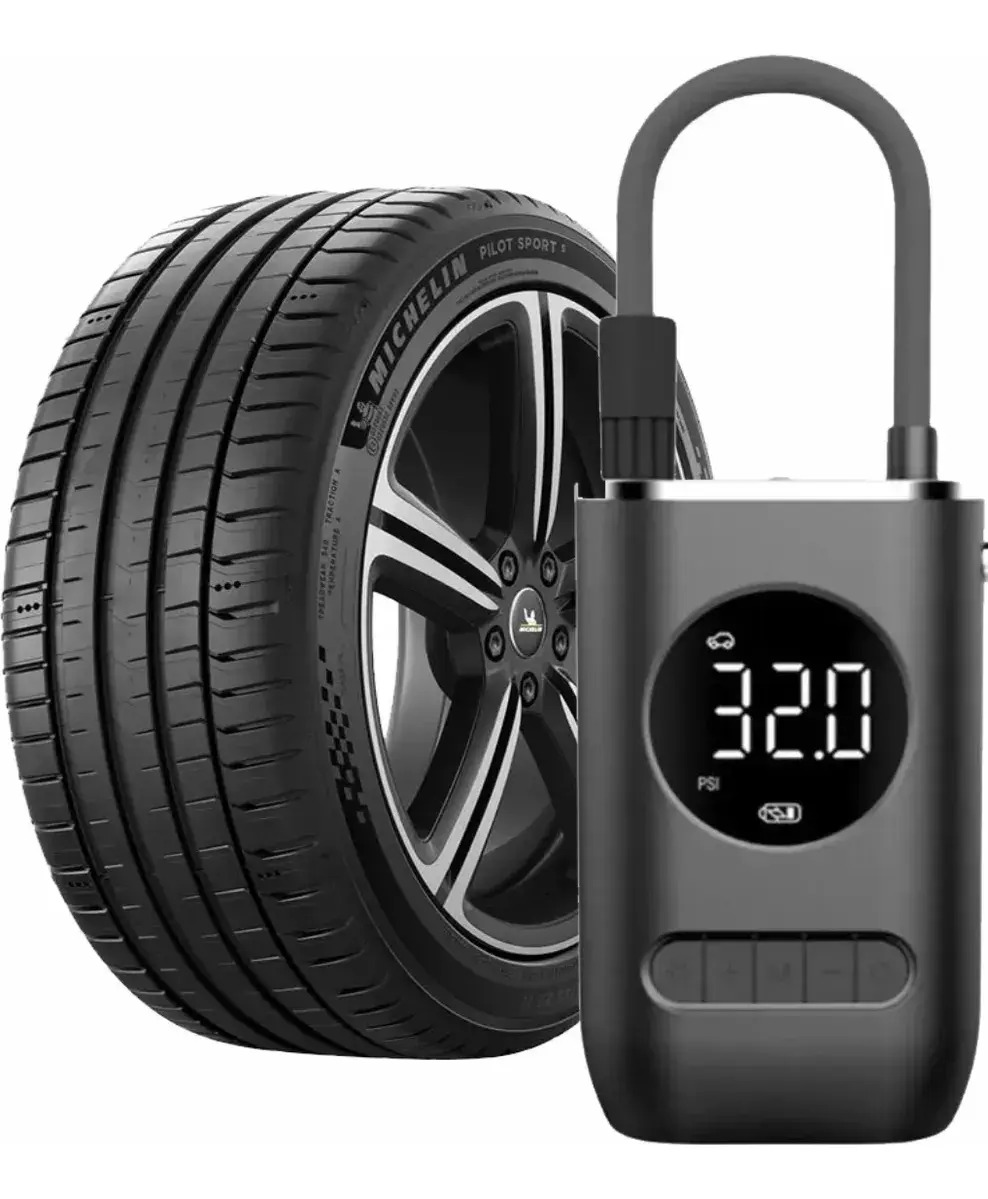 Compressor de Ar Portátil com Inflador de Pneu Mibee 3