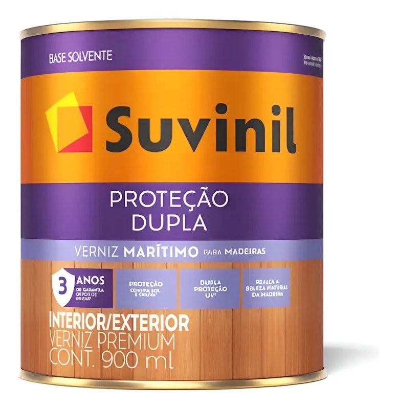 Verniz Suvinil Proteção Dupla Brilhante 1