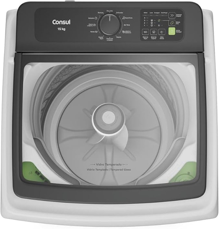 Máquina de Lavar Consul 15 Kg Branca com Modo Eco 3