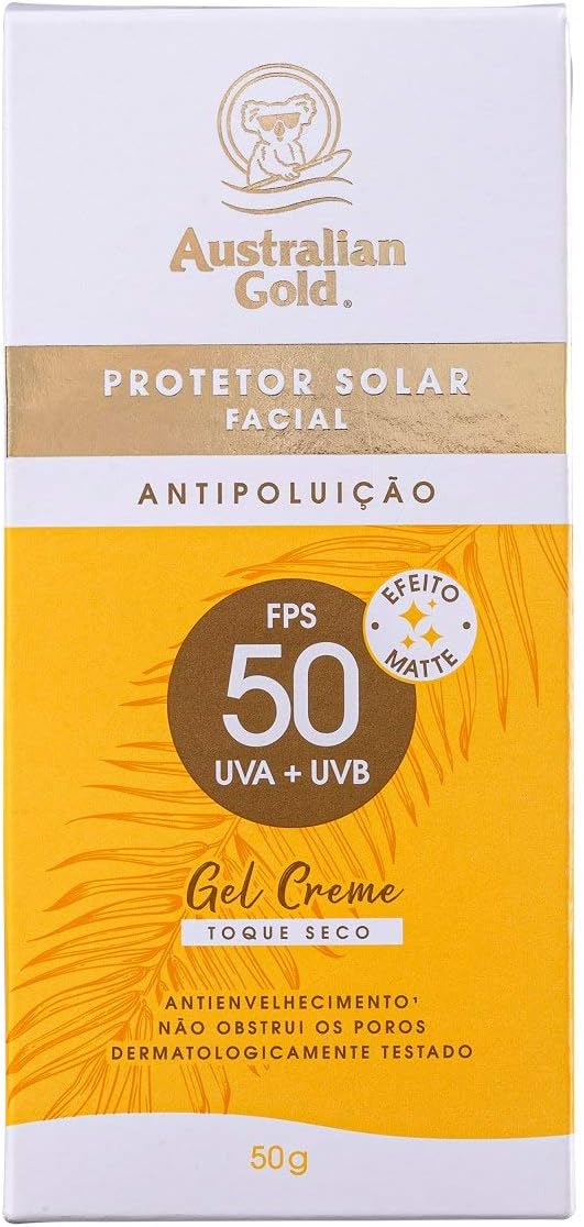 Protetor Solar Facial Gel Creme 3