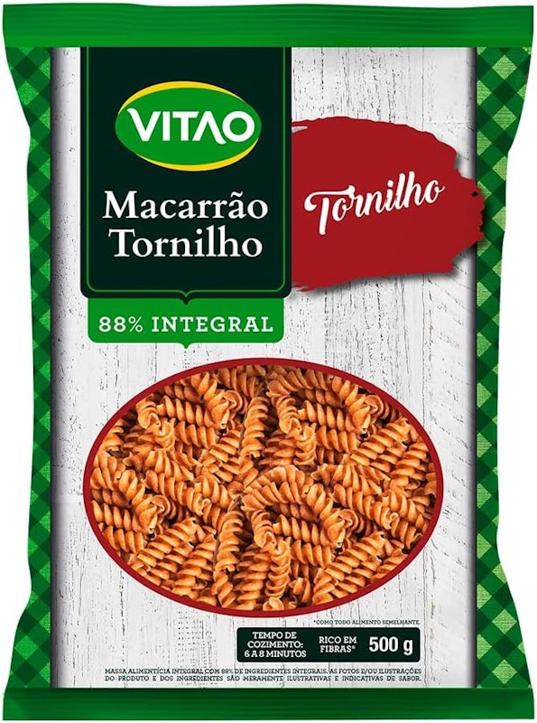 Macarrão Integral Tornilho 1