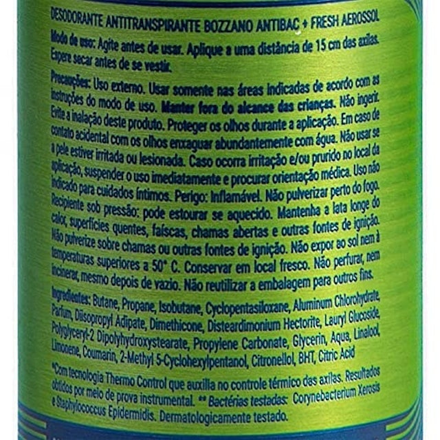 Desodorante Masculino Antitranspirante 3