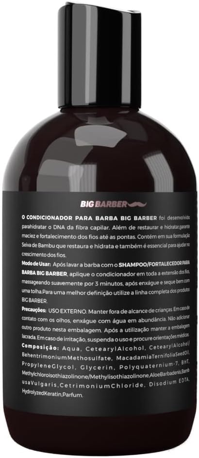 Condicionador Para Barba Big Barber Profissional 3