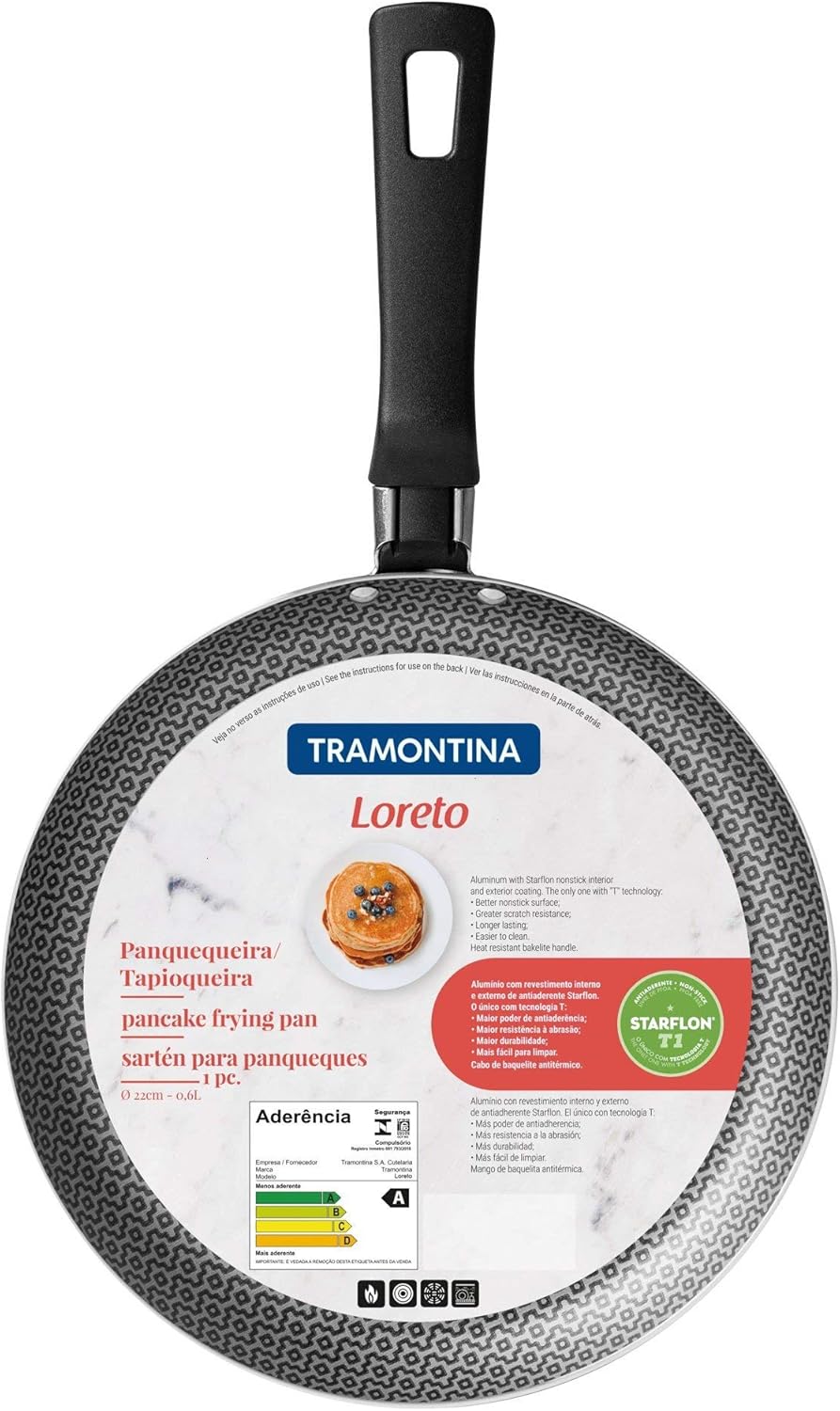 Panquequeira Tramontina Turim Starflon Max 2