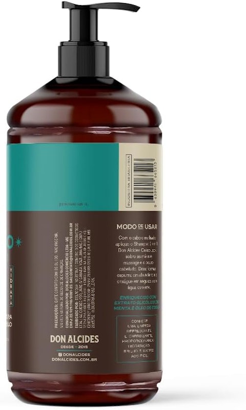 Shampoo para Cabelo 2 em 1 Don Alcides Calico Jack 2