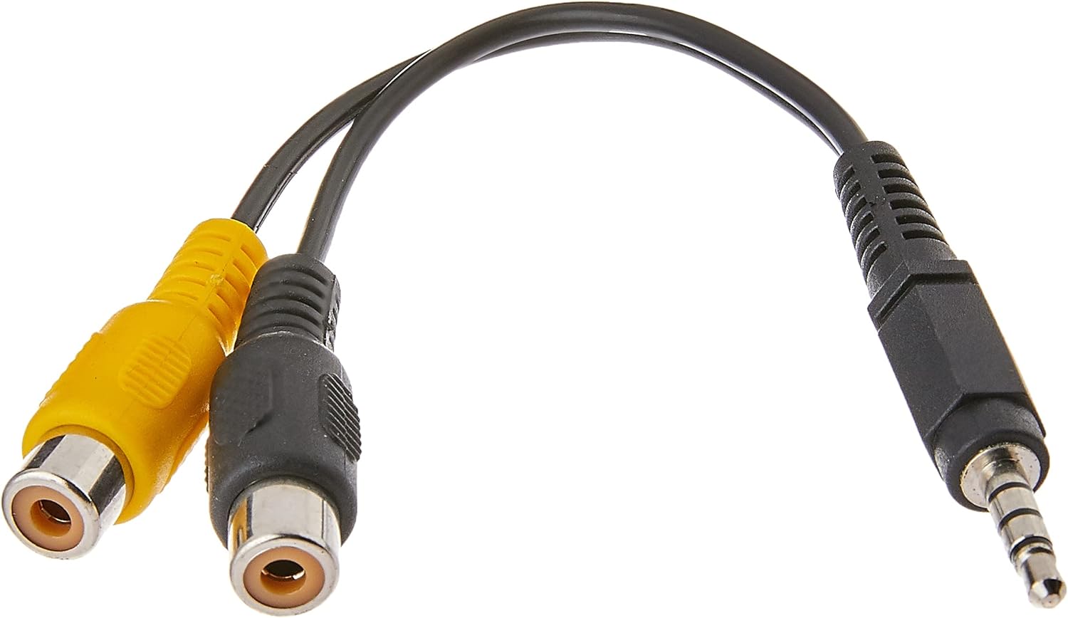 Cabo RCA P3 Estéreo + 2 RCA Femea 1