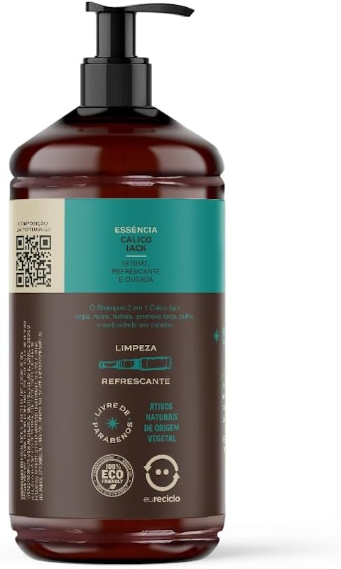 Shampoo para Cabelo 2 em 1 Don Alcides Calico Jack 3