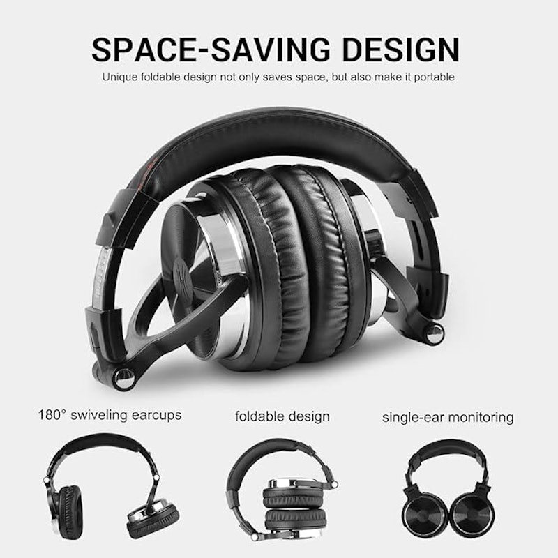 OneOdio Pro-10 Over Ear Wired Headphones 2