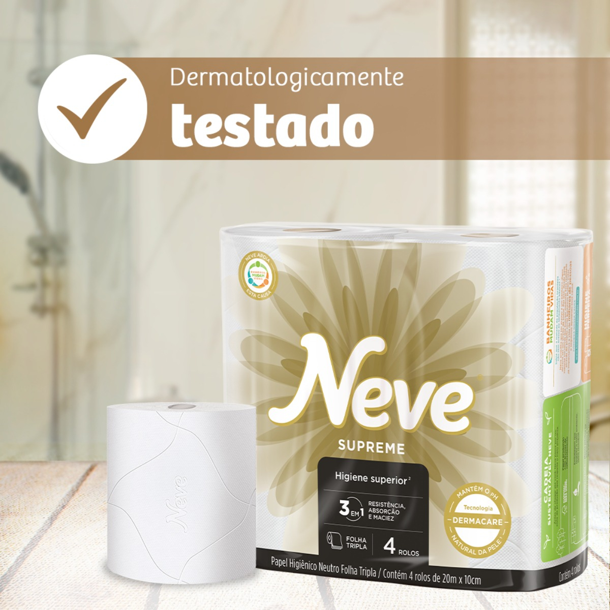 Papel Higiênico Supreme Folha Tripla 2