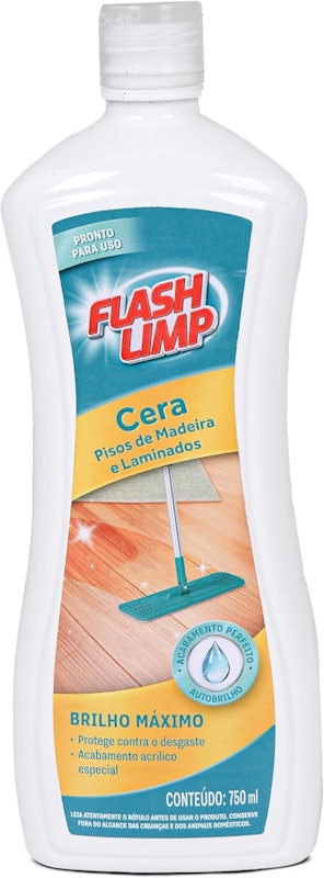 Cera para Pisos de Madeira e Laminados 750 ml 1