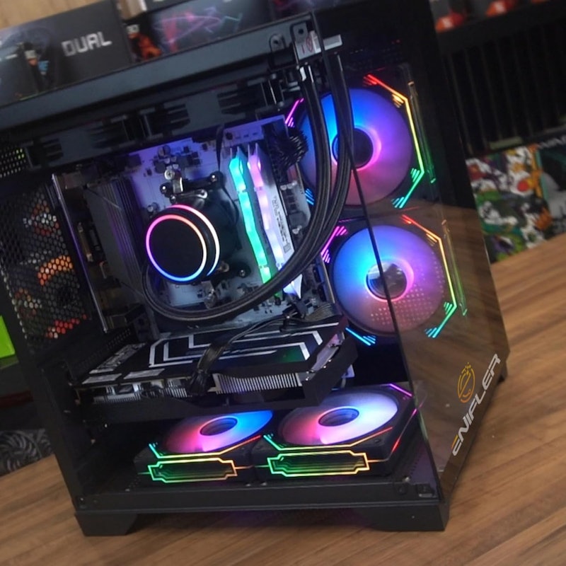 PC Gamer Completo Ryzen 5 5600GT 16 GB DDR4 SSD 480 GB, 500 W 80 Plus 4
