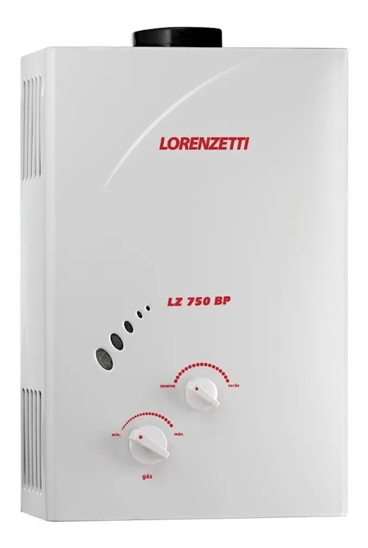 Aquecedor de Água a Gás Lorenzetti (GN) 1