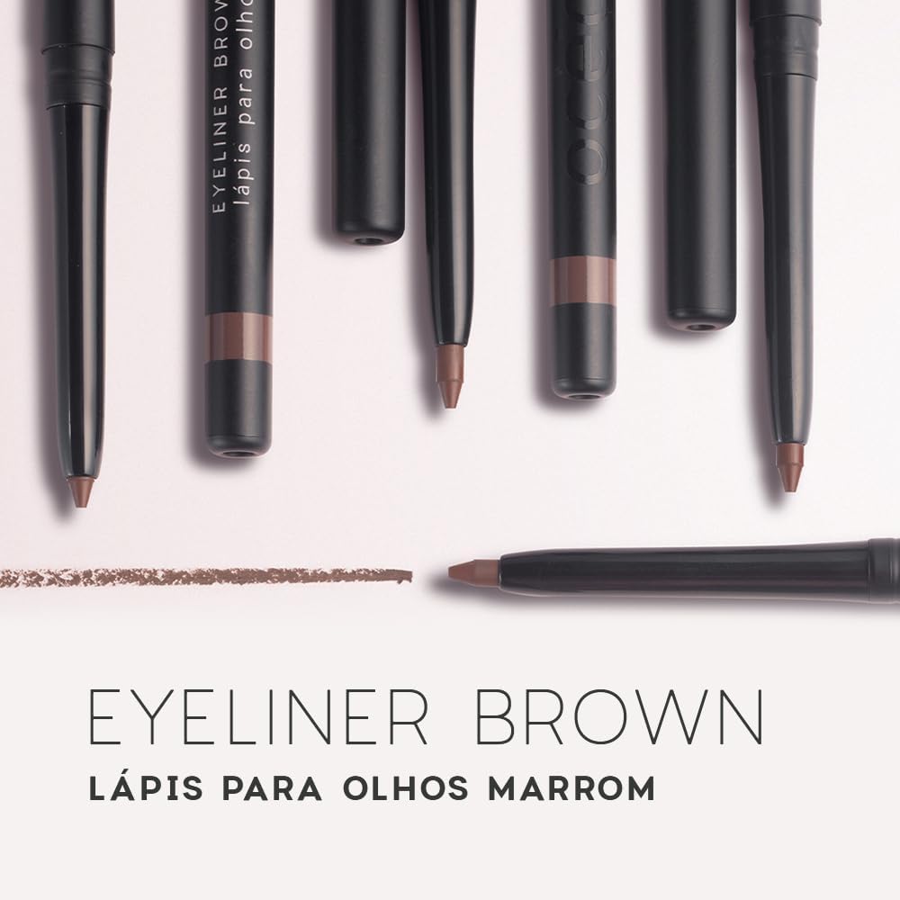 Lápis de Olhos Retrátil Marrom - Eyeliner Brown Océane Edition 3