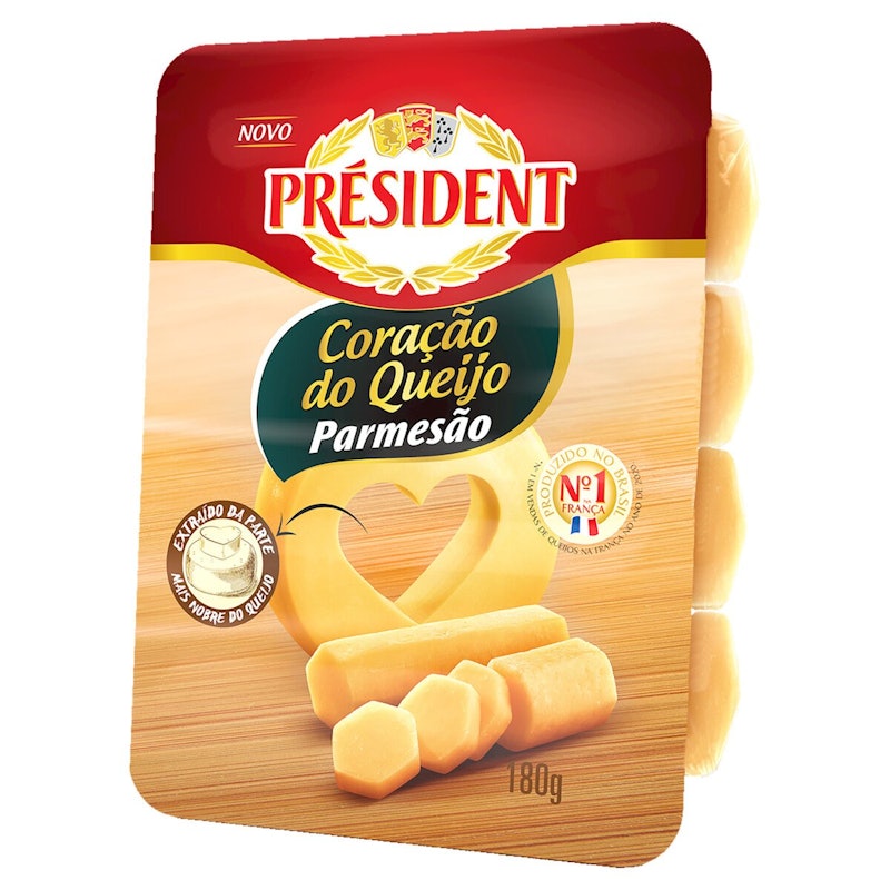 Queijo Parmesão Cilindro Président 1