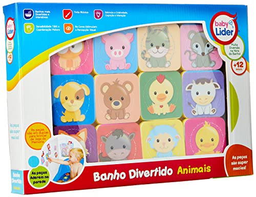 Jogo da Memória Banho Divertido Animais 2