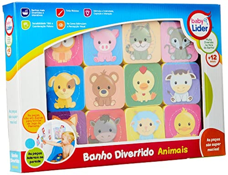 Jogo da Memória Banho Divertido Animais 2