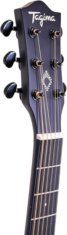 Violão Folk Cutaway EQ Aço T/ Spruce B/S Agathis Latin America Andes BKS Tagima 3