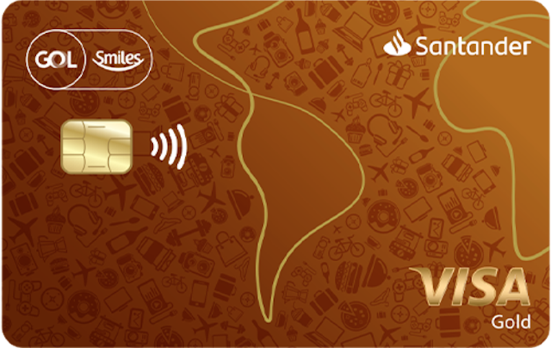 Cartão Gol Smiles Santander Gold 1