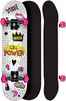 Skate Montado Profissional Cisco Feminino Collage 1