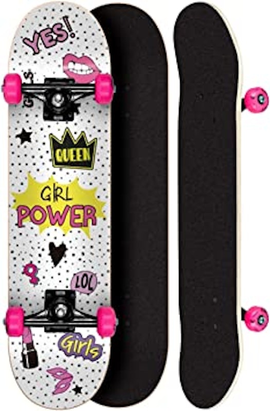 Skate Montado Profissional Cisco Feminino Collage 1