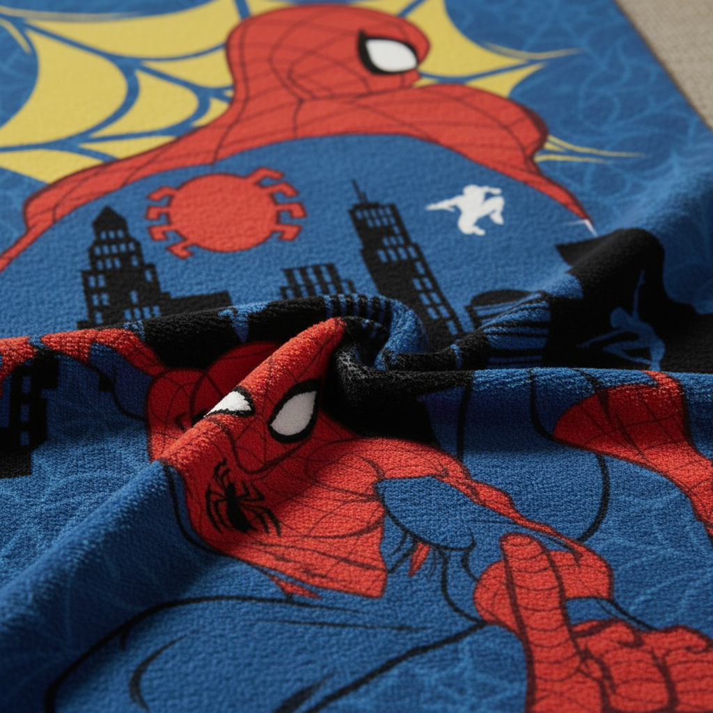 Toalha de Banho Infantil Homem-Aranha 70 x 140 cm 3