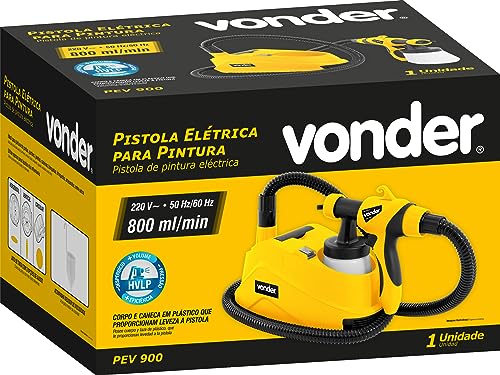 Pistola Elétrica para Pintura PEV 900 Vonder 4