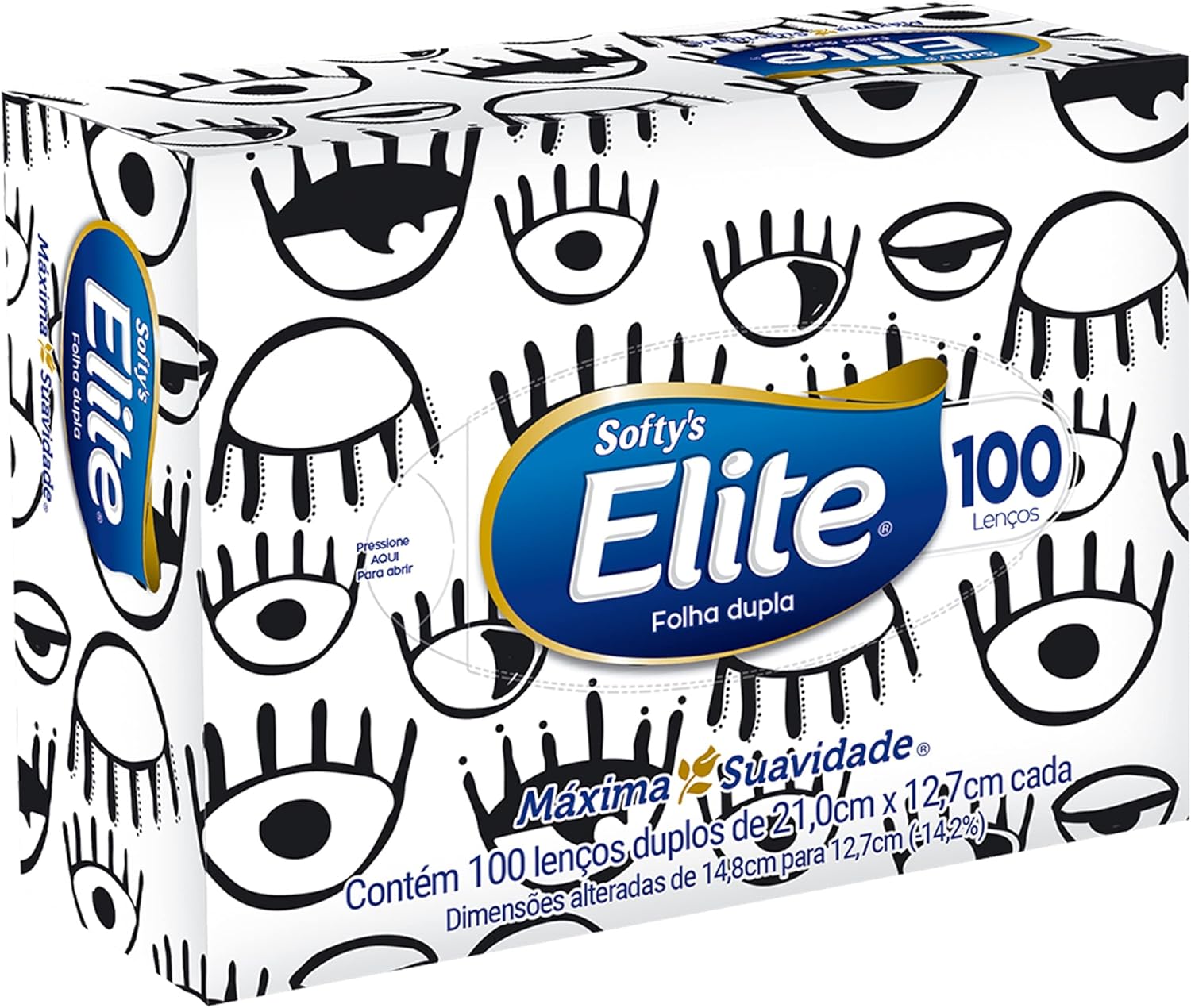 Lenço Facial Elite 100 Folhas 1