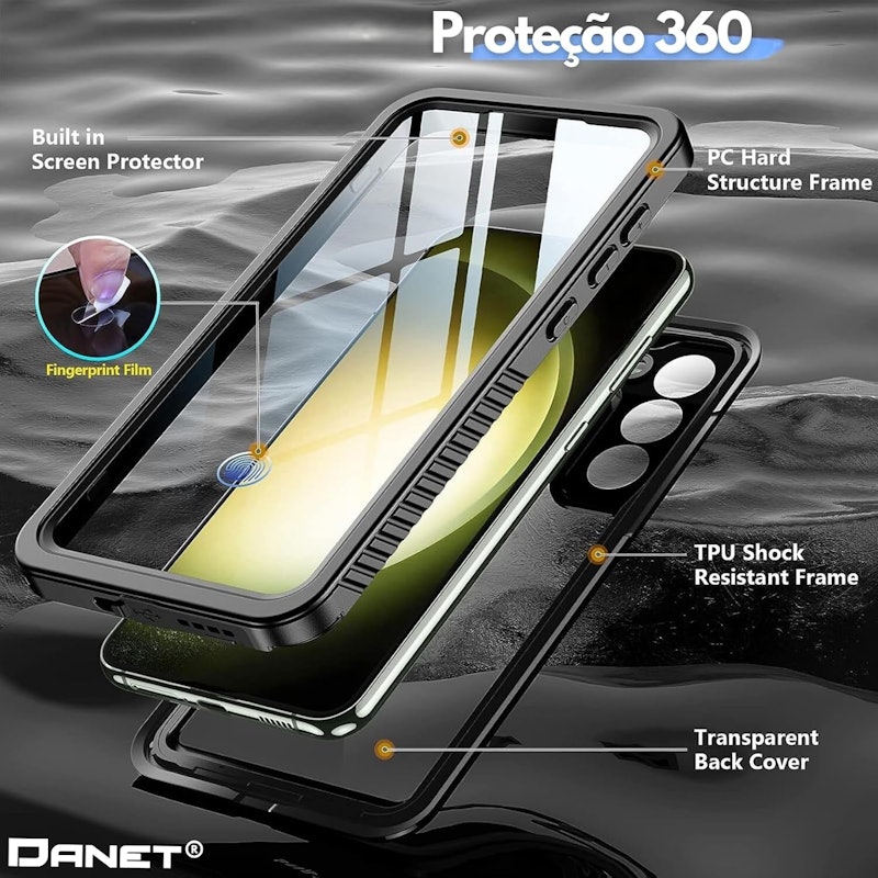 Capa à Prova D'Água para Samsung Galaxy S4+ e Ultra Danet 4