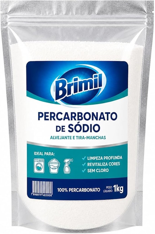 Percarbonato de Sódio 1 Kg Brimil 1